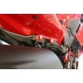 CNC Racing Passenger Rearset / Foot peg Blanking Plate Set / Racing Tie Down Hooks for Ducati Panigale / Streetfighter V2 (2025+)
